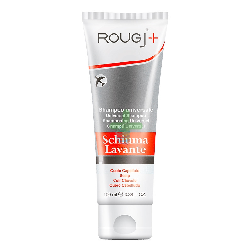 Rougj Linea Capelli Sani Schiuma Lavante Shampoo Universale Delicato 100 ml