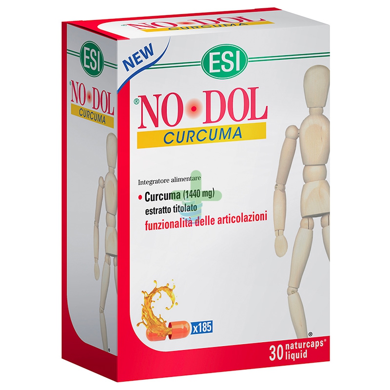 No Dol Linea Articolazioni Sane Curcuma Integratore Alimentare 60 Capsule