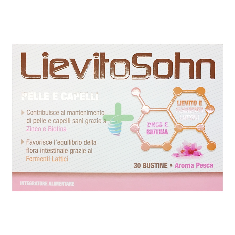 LievitoSohn Linea Pelle e Capelli Lievito Birra Integratore 30 Buste