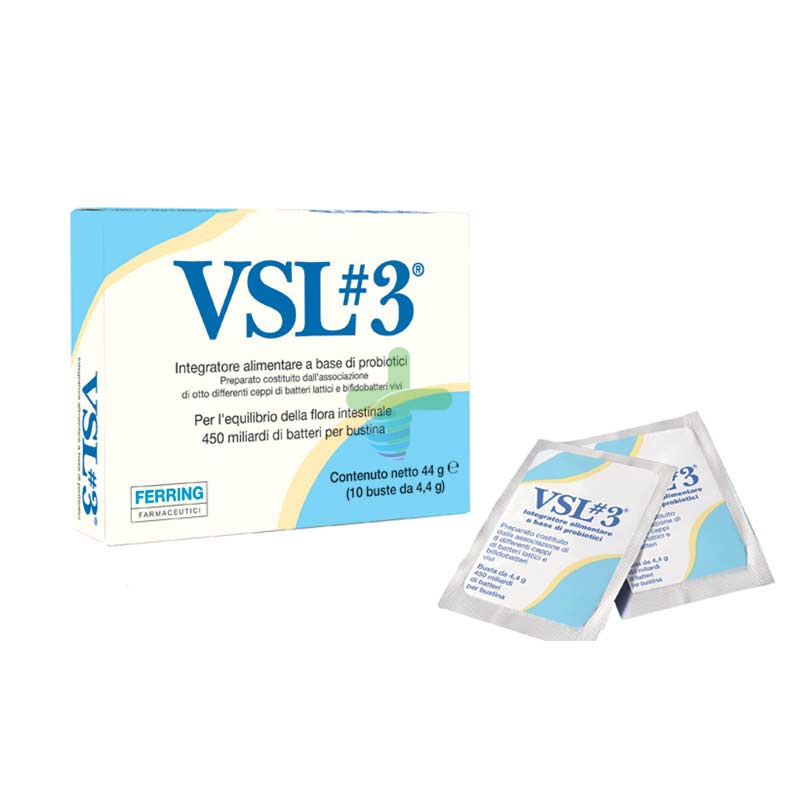 Actial Farmaceutica Linea Intestino Sano VSL#3 Integratore Fermenti 10 Buste