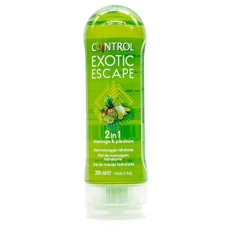 Control Linea Piacere Coppia 2in1 Massage & Pleasure Gel Exotic Escape 200 ml