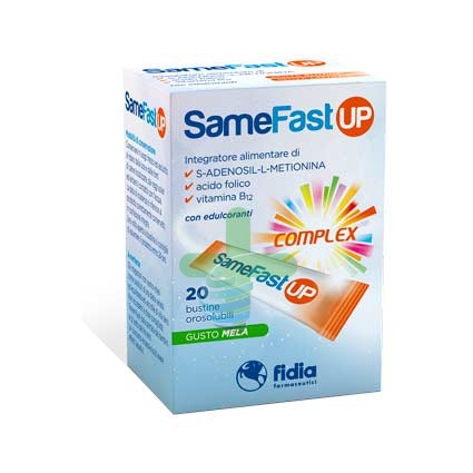 Fidia Linea Benessere Energia SameFast Up Complex Integratore 20 Buste Oro