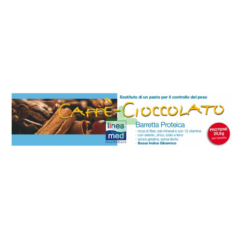 LineaMed Linea Alimentazione Speciale Barretta Proteica Caff� Cioccolato 60 g