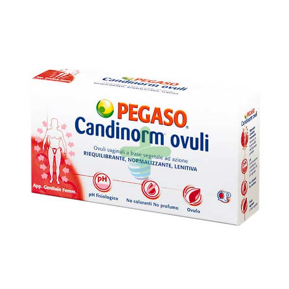 Pegaso Linea Benessere Donna Candinorm Trattamento Protettivo 10 Ovuli
