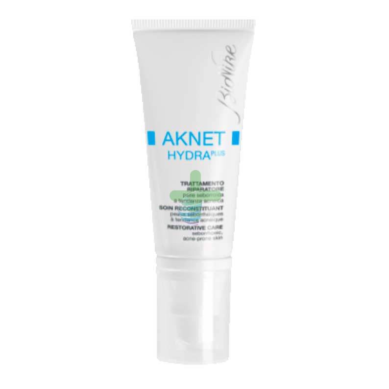 BioNike Linea Pelli Impure Aknet Hydra Plus Trattamento Riparatore Viso 40 ml