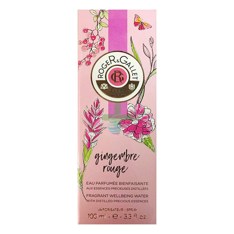 Roger&Gallet Linea Gingembre Rouge Zenzero Stimolante Acqua Profumata 100 ml