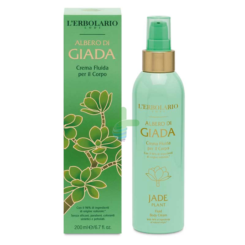 L'Erbolario Linea Albero di Giada Fresco e Delicato Crema Corpo Profumata 200 ml