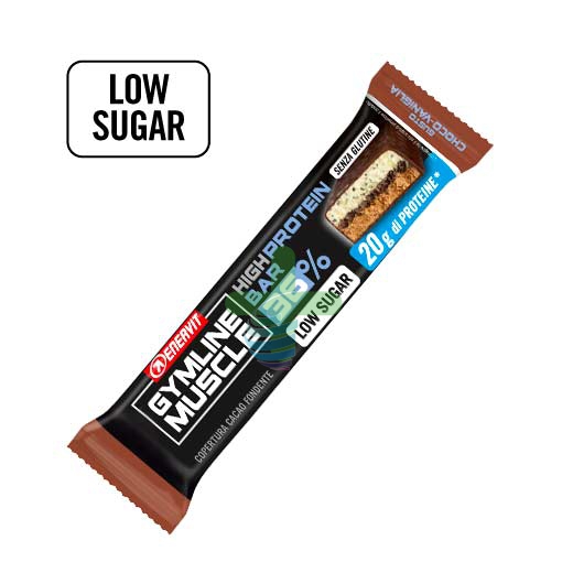 Enervit Sport Linea Gymline Muscle Protein Bar 25 Barrette Choco-Vaniglia