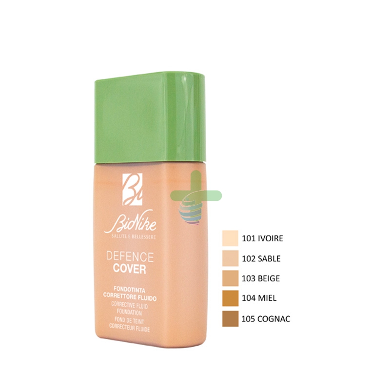 Bionike Linea Defence Color Cover Fondotinta Viso Fluido Camouflage 105 40 ml
