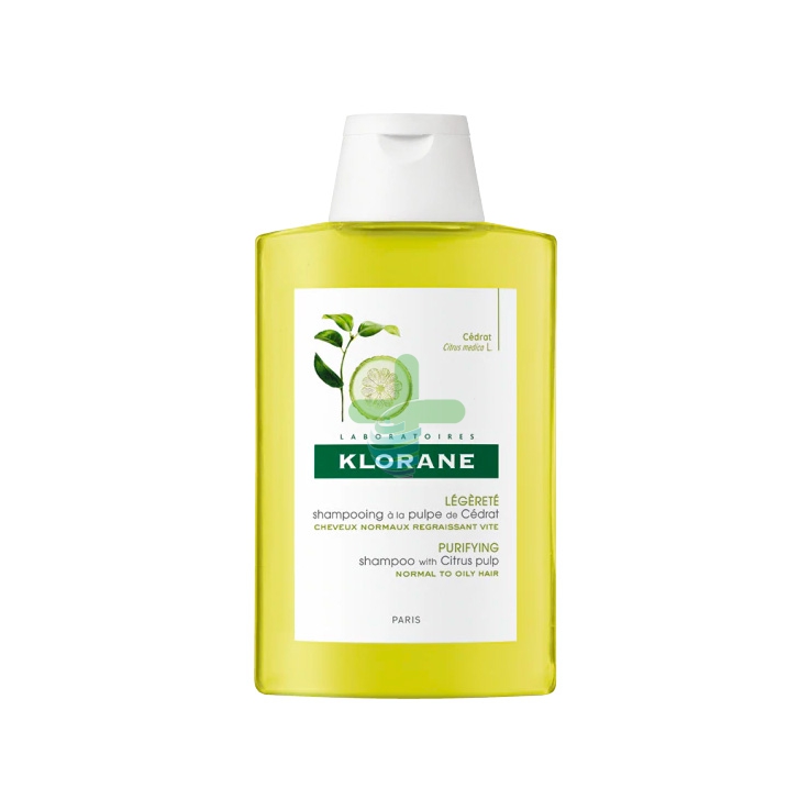 Klorane Capelli Linea Cedro Tonificante Purificante Shampoo Antistress 200 ml
