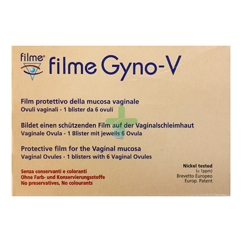 Filme Linea Dispositivi Medici Gyno Mucosa Vaginale 6 Ovuli Lubrificanti
