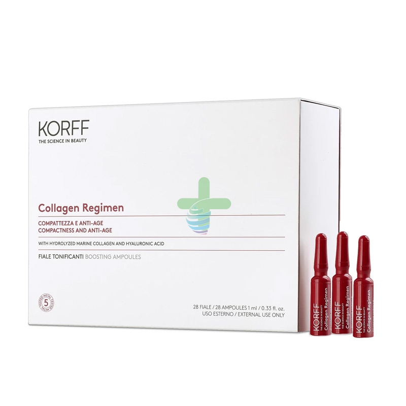 Korff Linea Collagen Regimen Trattamento Tonificante Viso e Decollet� 28 Fiale