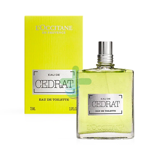 L'Occitane Linea Cedrat Uomo Rivitalizzante Energizzante Eau Toilette 75 ml