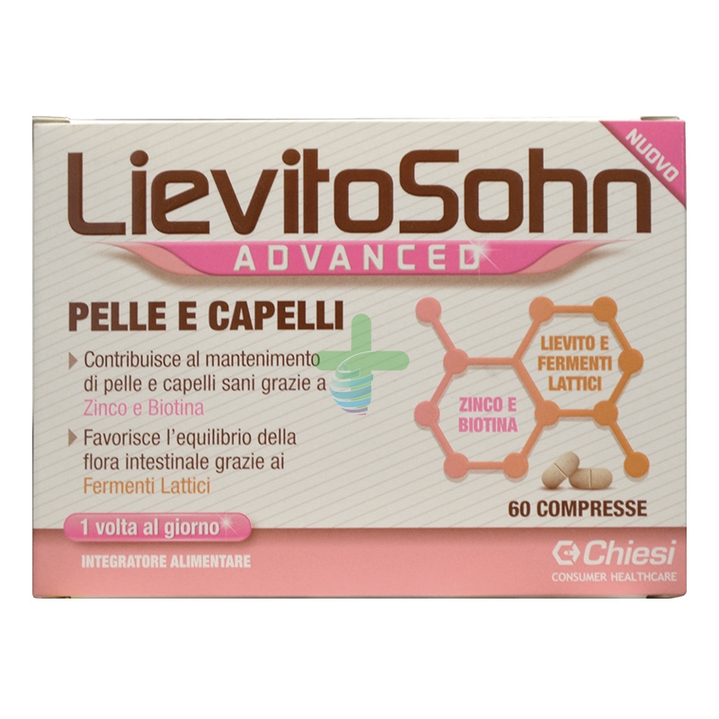 LievitoSohn Advanced Linea Pelle e Capelli  Integratore 60 Compresse