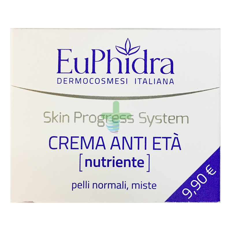 EuPhidra Linea Skin-Progress System Crema Anti-Et Nutriente Pelli Miste 40 ml