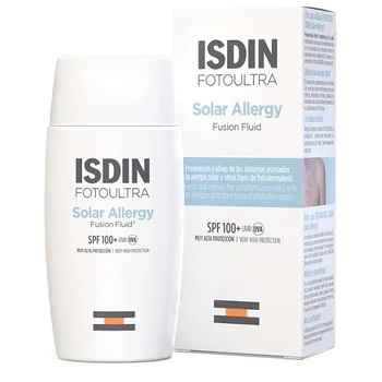 Foto ultra isdin solar allergy fusion fluid 100