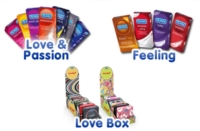 Durex Linea Feeling Contatto Comfort Profilattici Confezione con 12 Profilattici