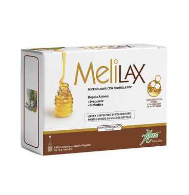 Aboca Integratori Linea Benessere Intestinale Melilax Adulti 6 Microclismi