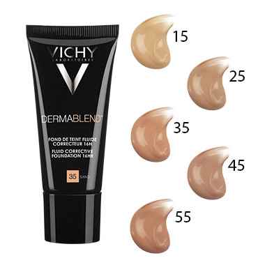Vichy Make up Linea Trucco Dermablend Fondotinta Correttore Fluido 30 ml 35