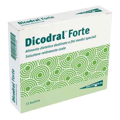 Dicofarm Linea Reidratante Dicodral Forte Integratore Alimentare 12 Buste