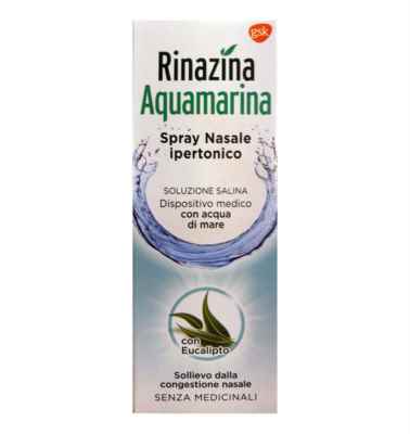 Rinazina Aquamarina Soluzione Ipertonica Spray 20ml