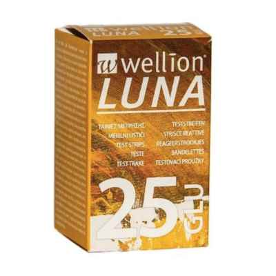 Wellion Linea Controllo Glicemia Luna 25 Strisce Rilevatrici Plasma