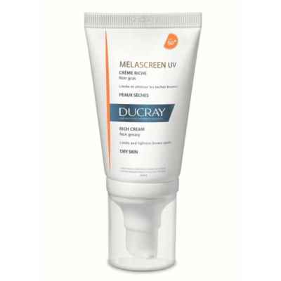 Ducray Linea Macchie Brune Melascreen UV SPF50  Crema Ricca Pelli Secche 40 ml