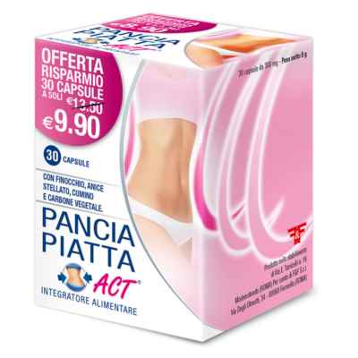 Linea Act Linea Intestino Sano Pancia Piatta Act Integratore 30 Capsule