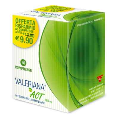 Linea Act Linea Relax Serenità Valeriana Act Integratore Alimentare 60 Compresse